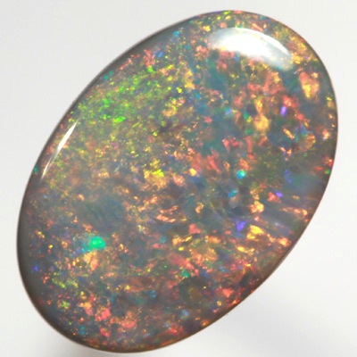 SOLID BLACK OPAL Bright and sparkling Floral Harlequin pattern SEE VIDEO